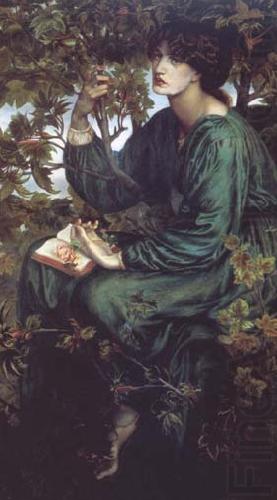 The Day Dream (mk28), Dante Gabriel Rossetti